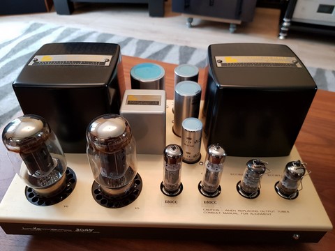 amplifcateur LUXMAN MB3045 version KT88