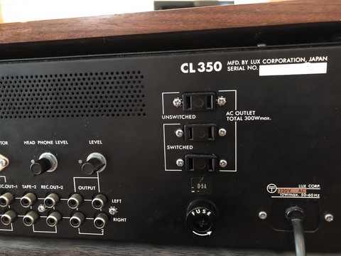 Pré-amplificateur LUXMAN CL350