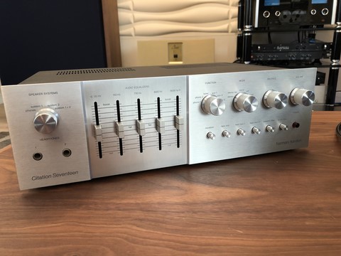 Pré-amplificateur HARMAN KARDON CITATION 17