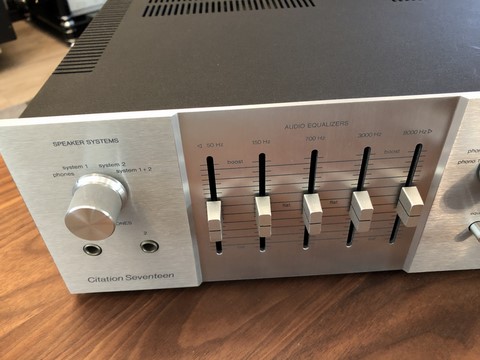 Pré-amplificateur HARMAN KARDON CITATION 17